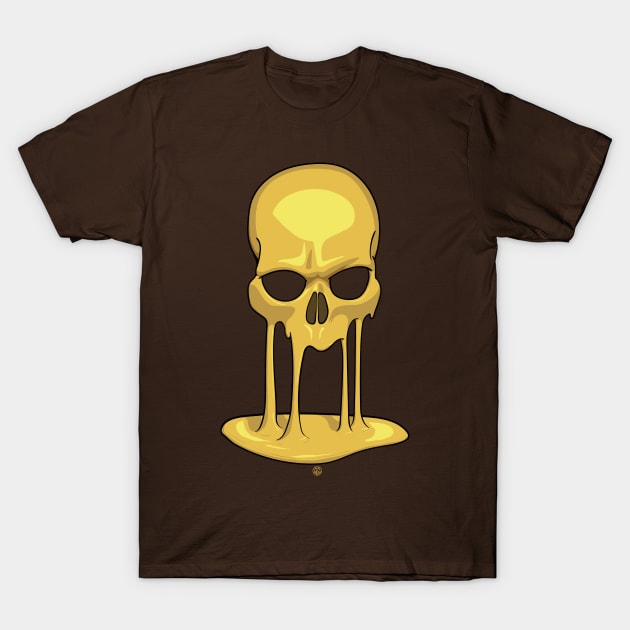 Melting Skull T-Shirt by El-bullit